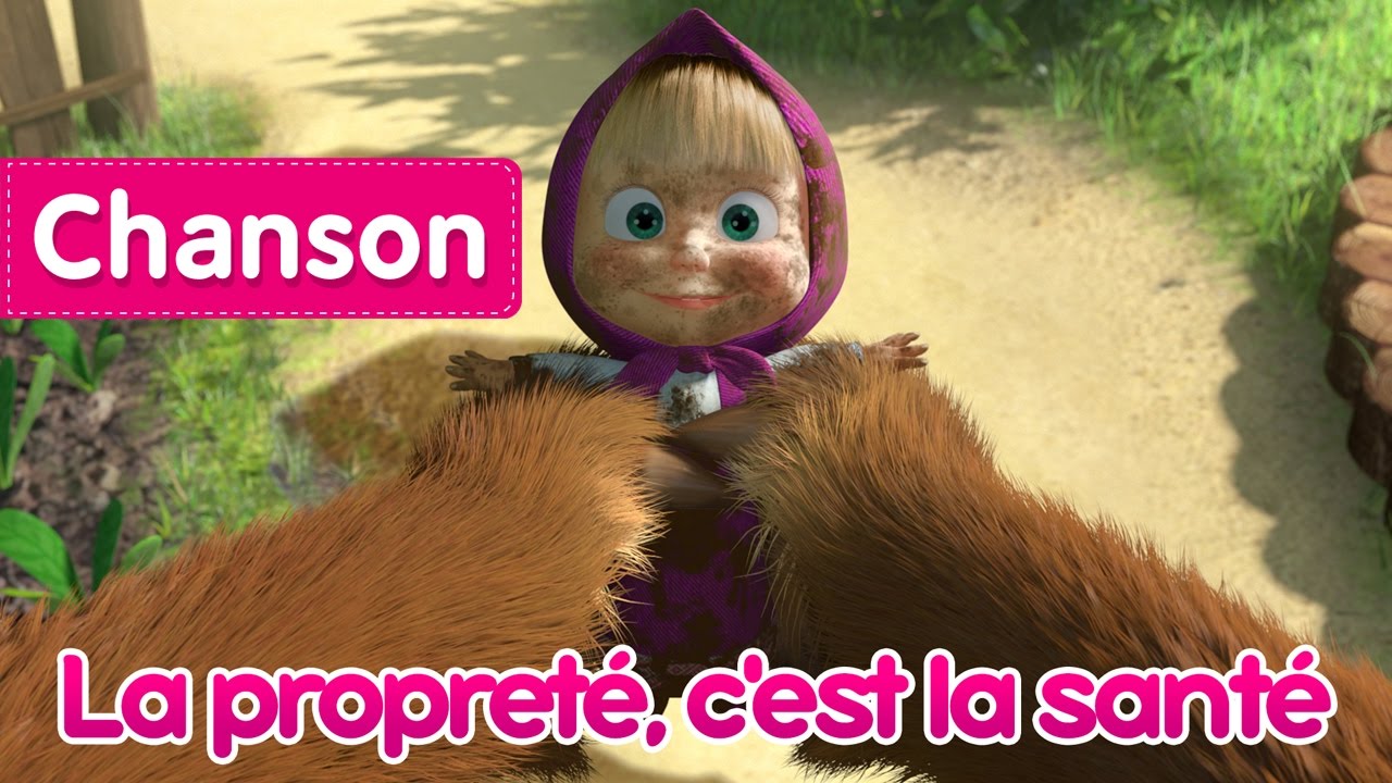 Masha et Michka - La propret&eacute;, c'est la sant&eacute; (Mon B&eacute;b&eacute; Est Affam&eacute;)