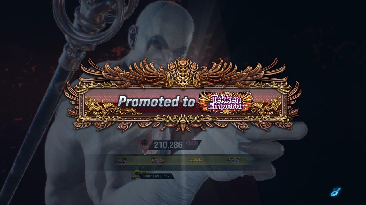 TEKKEN 8 — Marshall Law Ranked to Tekken Emperor Promotion 🥋🔥 | Dragon Awakened