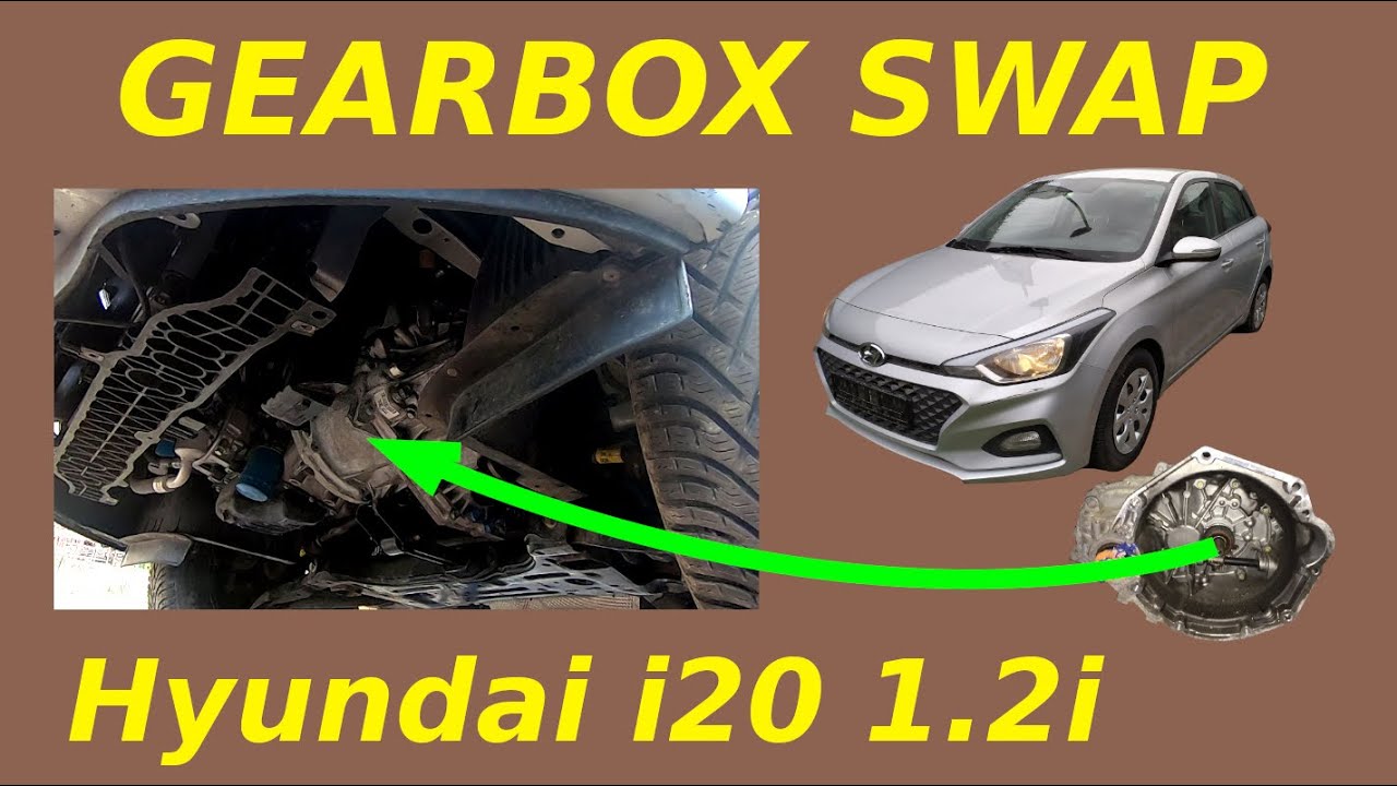Hyundai i20 1.2i - Gearbox Swap (HD)