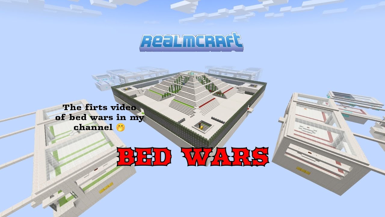 Playing bed war on realmcraft | Realmcraft Bed wars | # 1