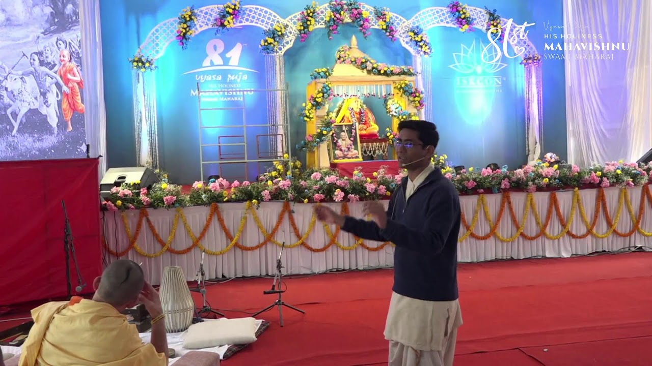 Day 3 - Program 81st Vyasa Puja of HH Mahavishnu Swami Maharaj