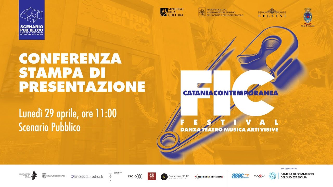 Conferenza Stampa | CATANIA CONTEMPORANEA / 5° FIC Festival