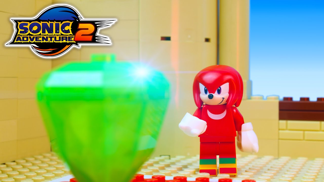 Lego Sonic The Hedgehog - Эггман крадёт Мастер Изумруд [SA2 Покадровая анимация]