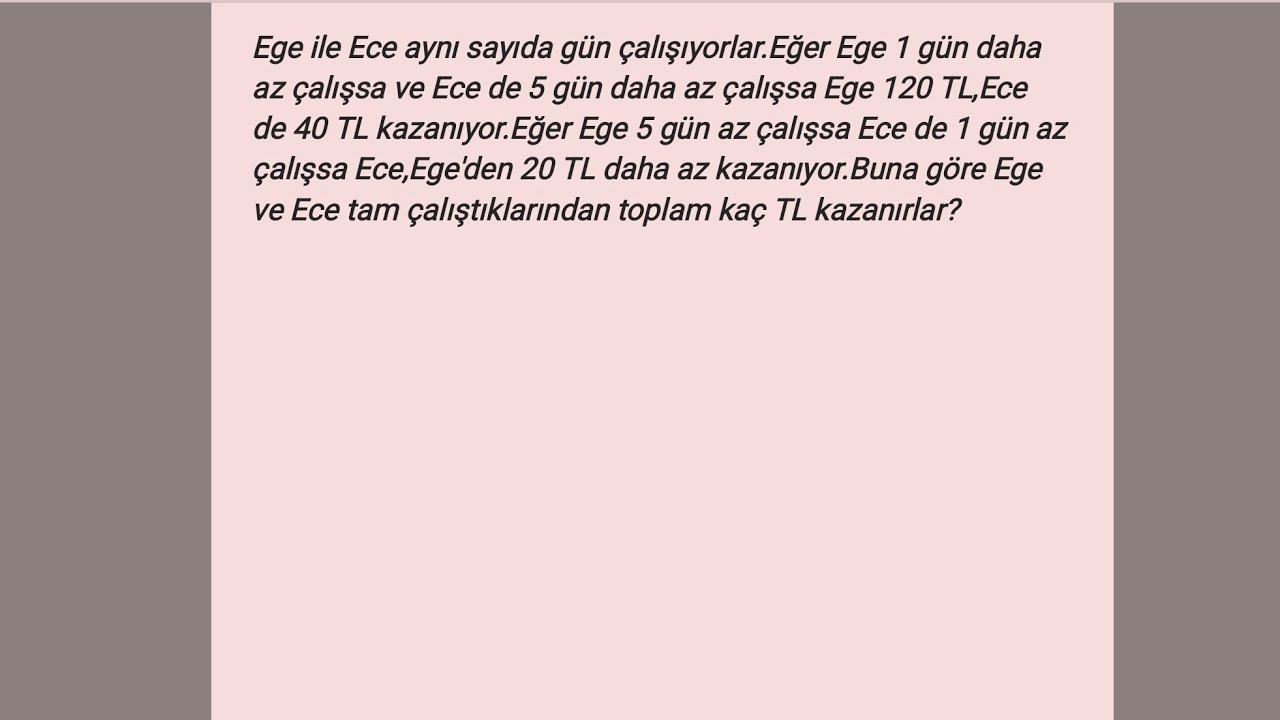 (Problem)imiz azmış gibi.. ✍️#yks26 #matematik #problem 
