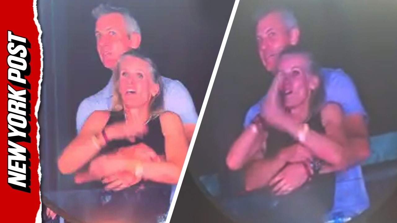 Coldplay&rsquo;s &lsquo;kiss cam&rsquo; exposes apparent AFFAIR between mortified CEO and HR Chief