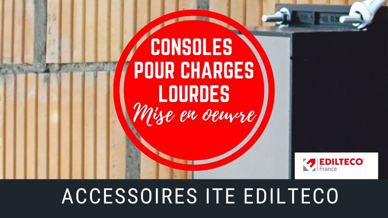 Consoles pour charges lourdes SLK® ALU - Accessoires ITE EDILTECO France
