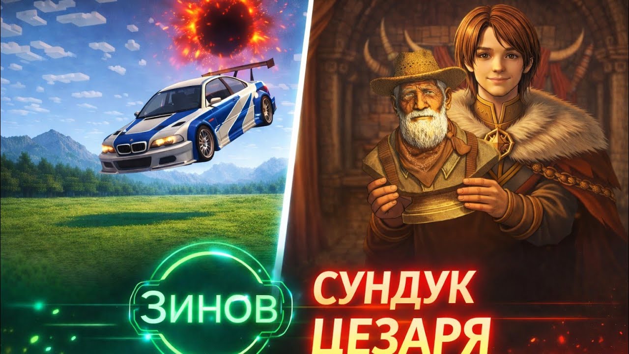 ЗИНОВ. СУНДУК ЦЕЗАРЯ - ver. 5min
