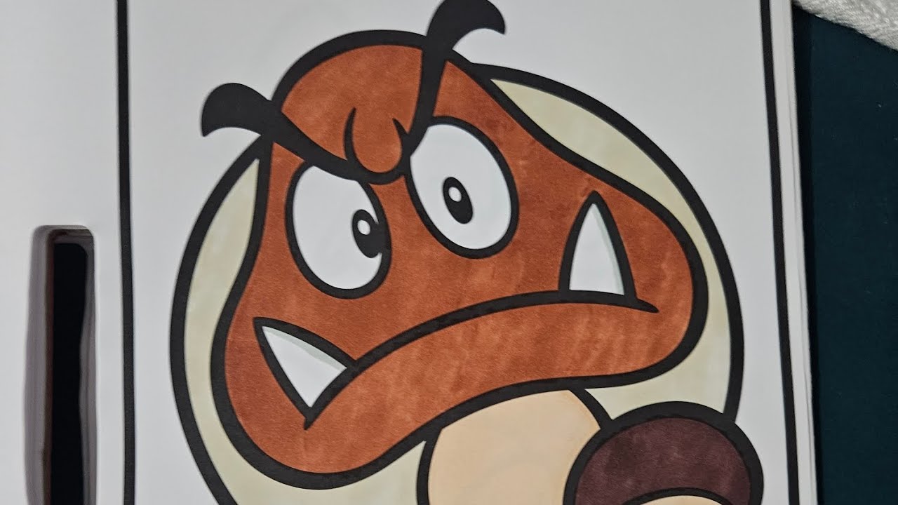 Goomba | supermario | coloring