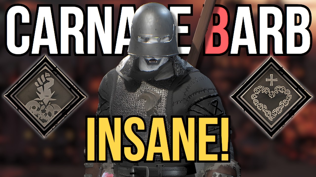 Carnage BARBARIAN with MORALE BOOST is Actually BROKEN | Dark and Darker