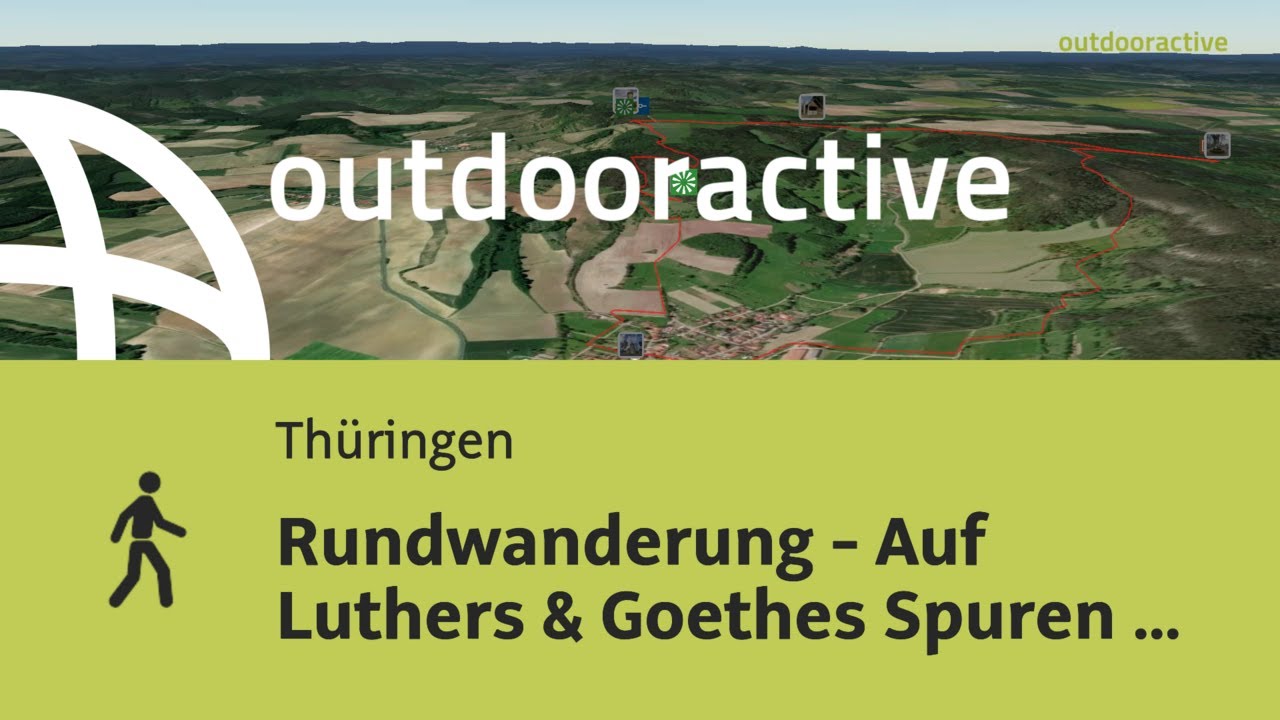Wanderung in Thüringen: Rundwanderung - Auf Luthers & Goethes Spuren - Engerda