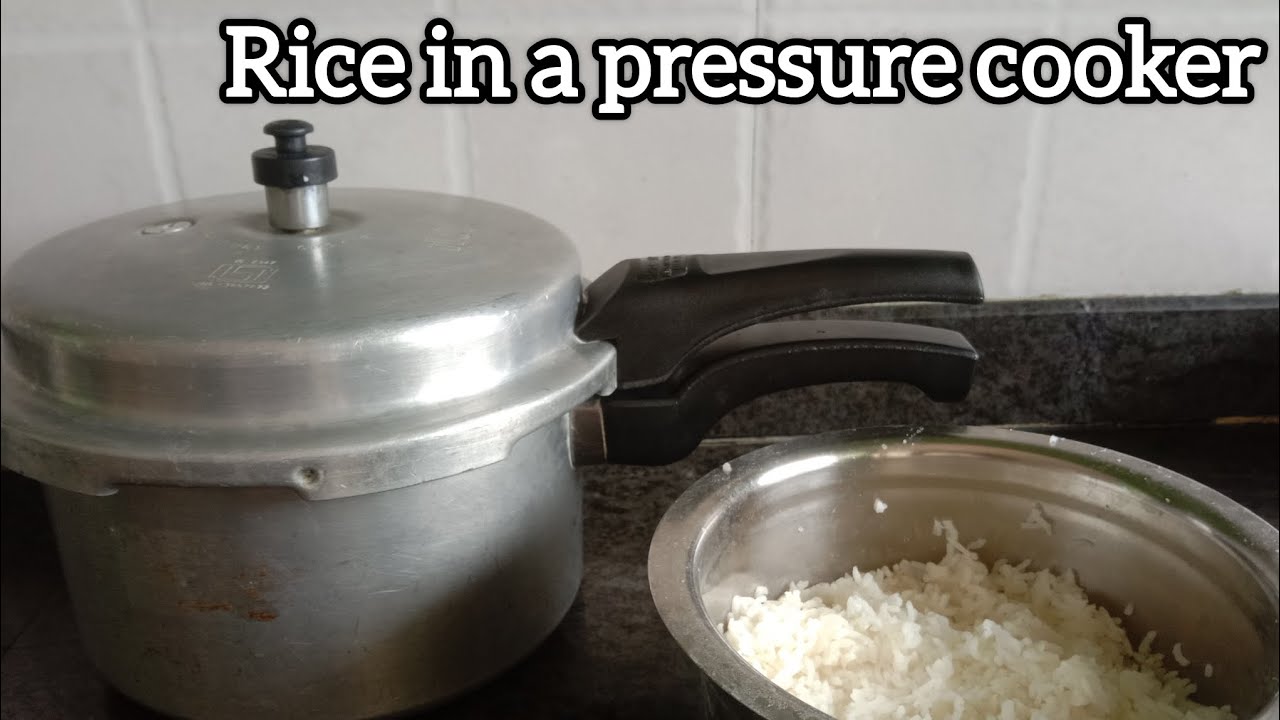 How To : Soft and Non Sticky Rice in a Pressure Cooker | @FoodHashtagLife