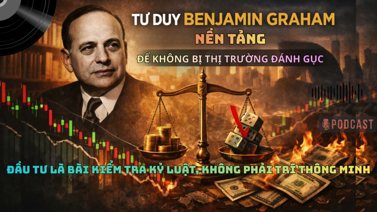TƯ DUY BENJAMIN GRAHAM | Nền Tảng Không Bị Thị Trường Đánh Gục