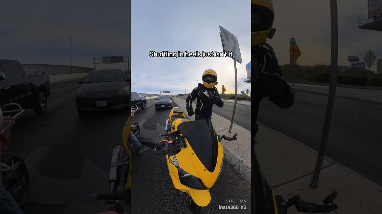 ADHD biker things at this long light #bikers #biking #shorts #bikeride #motorcycles #bikeife