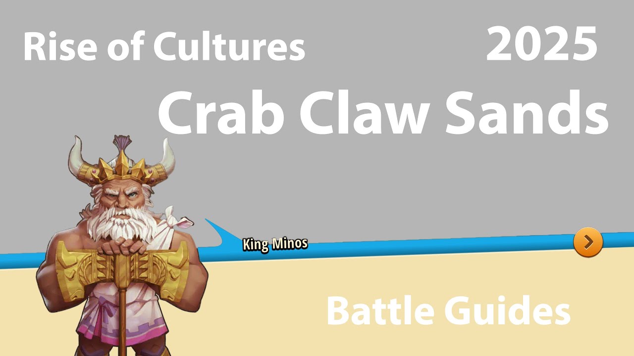Crab Claw Sands | Rise of Cultures 2025 | Minoan Era 05/ 016 | No Bonuses