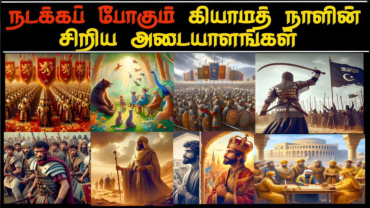 நடக்கப் போகும் கியாமத் நாளின் சிறிய அடையாளங்கள் | Tamil |
