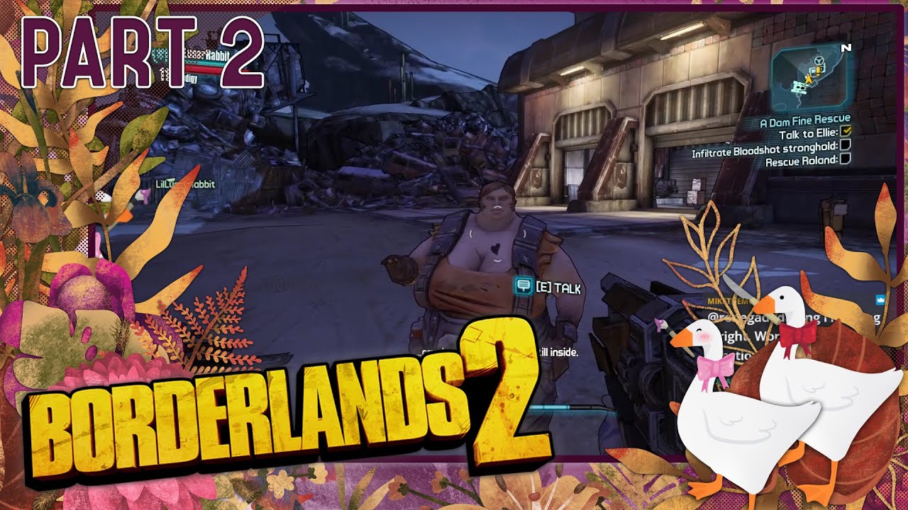 A Nerd & A Bunny Play: Borderlands 2 (Part 2)