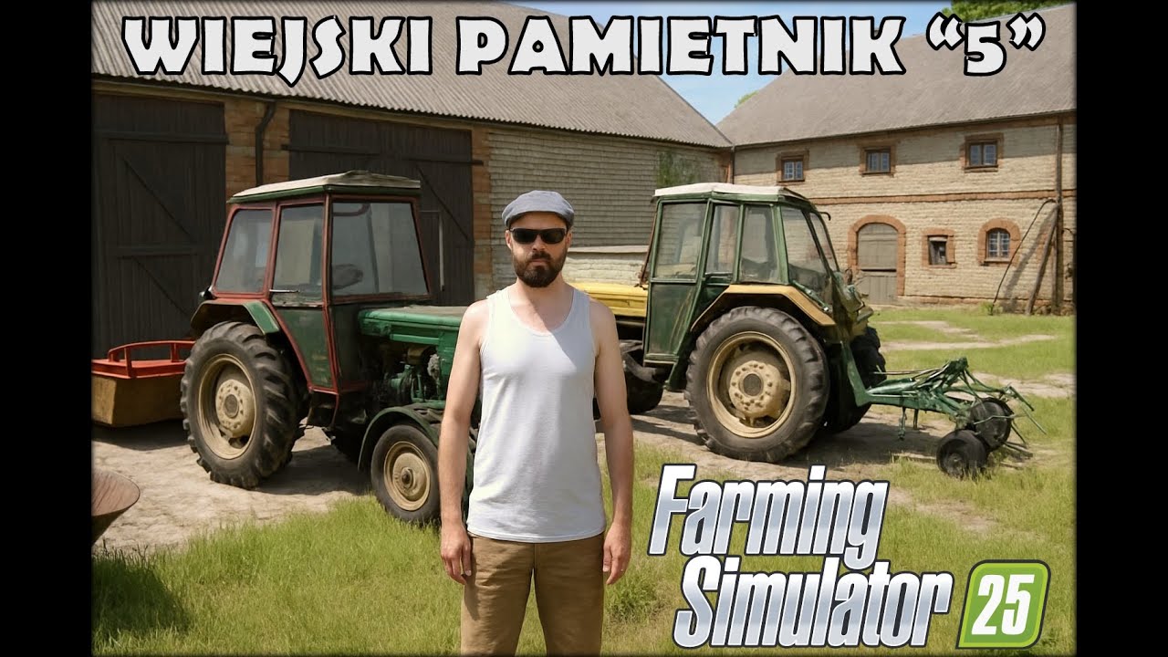 PRAWIE MNIE POBIŁ!! 😬 Sianokosy & Oględziny  Auta | Polska Wieś w FS 25 | WIEJSKI PAMIĘTNIK 