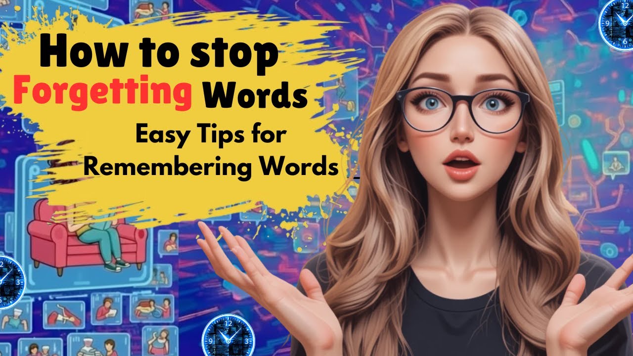 Learn & Remember English Words || Stop Forgetting || A1 Tips for Beginners