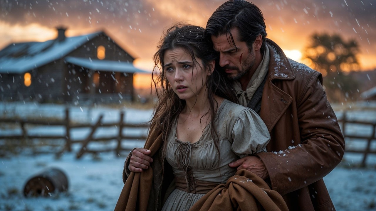 She Traded Herself for Shelter —The Scarred Rancher Gave Her home and a Future She Never to Dream...