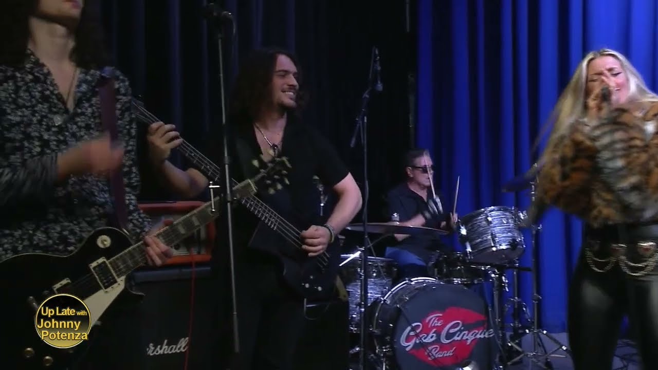 Up Late with Johnny Potenza: Gabby Cinque Band with Johnny P on the drums for 