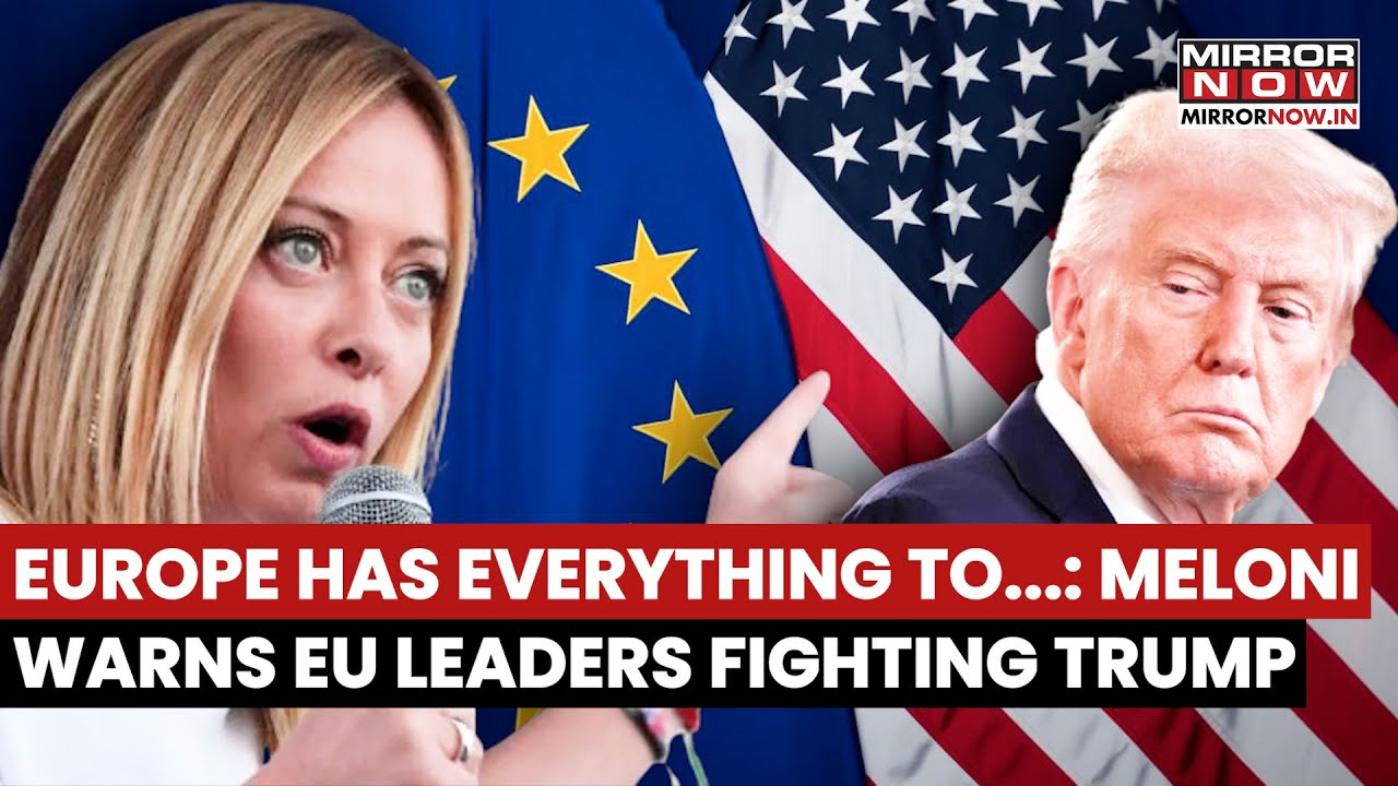 Europe Has Everything To Lose: Italian PM Meloni Warns Leaders Fighting Trump Over Greenland