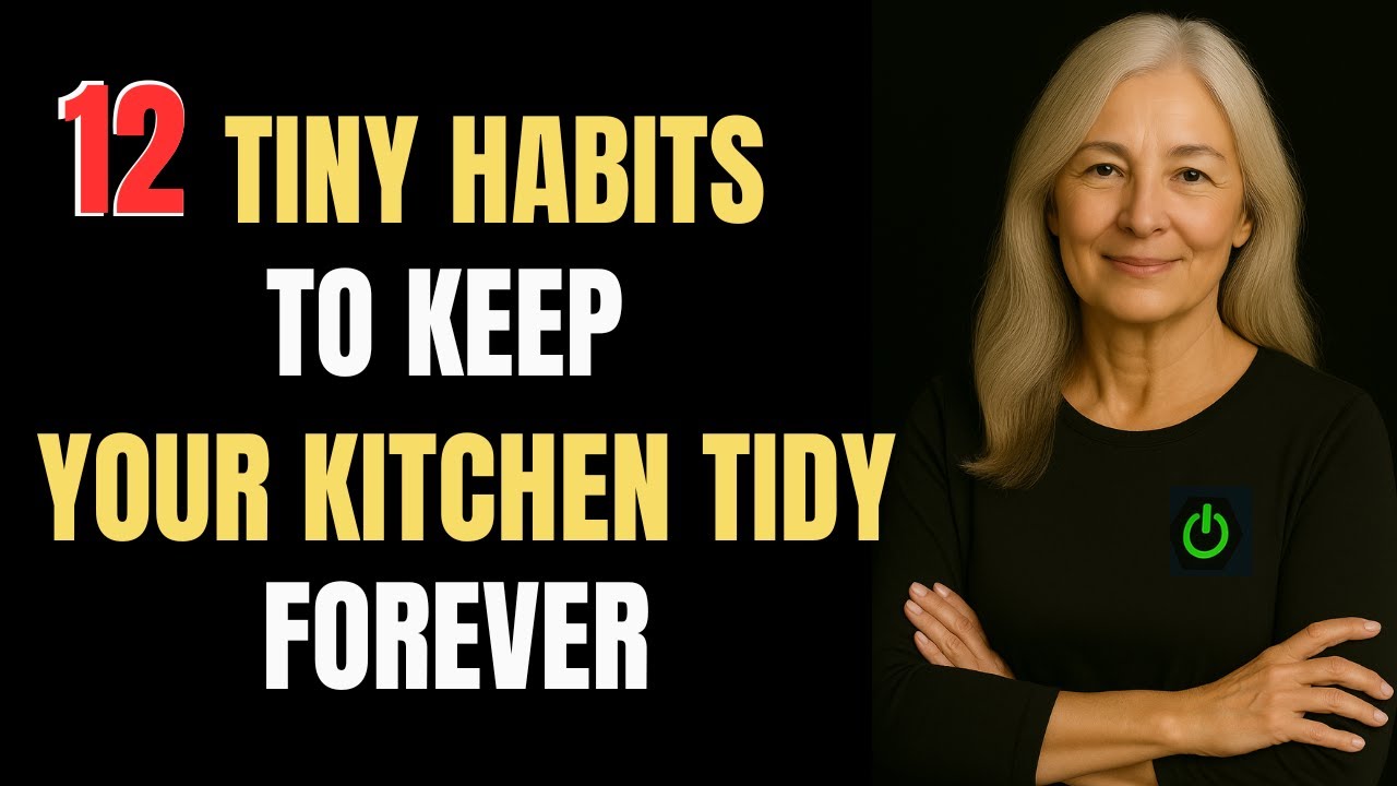 12 Kitchen Habits Seniors with Clean Homes Swear By