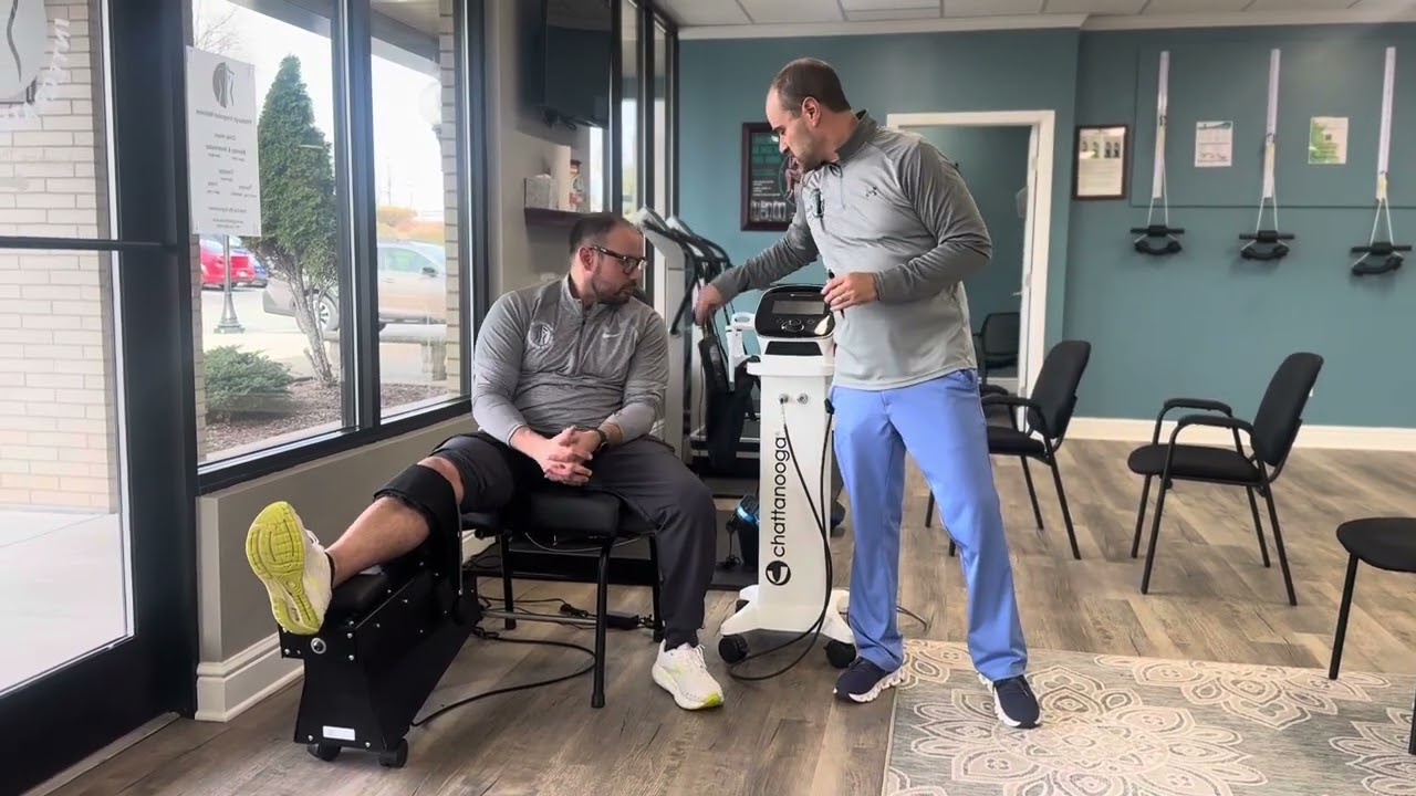 Learn more about the devices we use to combat knee pain.
