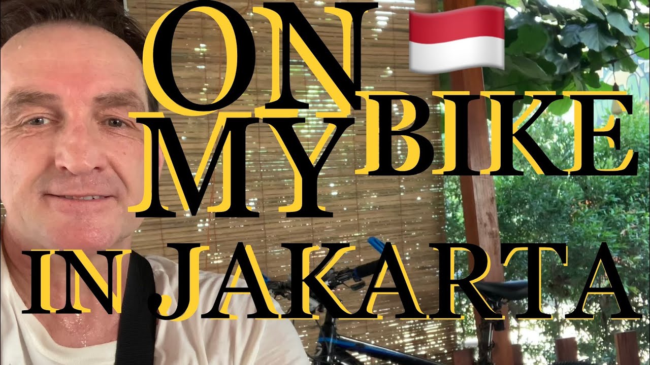 ON MY BICYCLE IN JAKARTA 4K