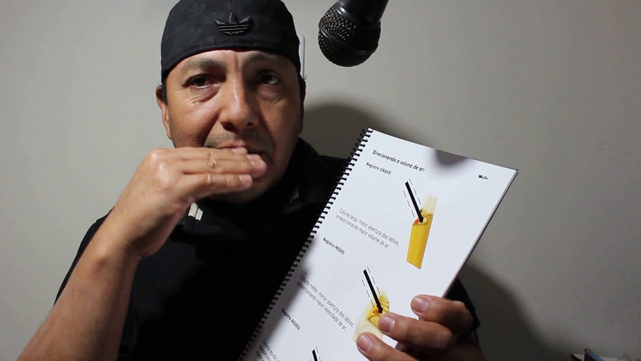 Manual da flauta Pan - (embocadura)