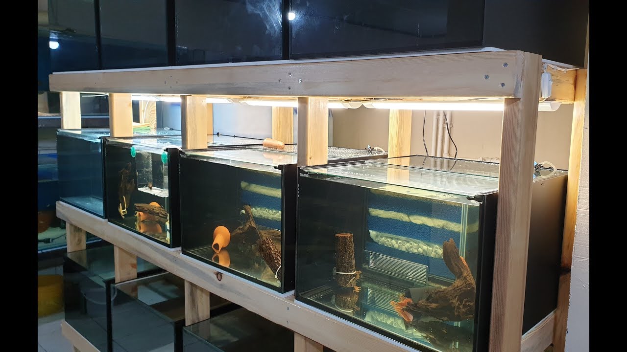 AQUARIUM SET - 60X60X40см Подготовка к аквариуму