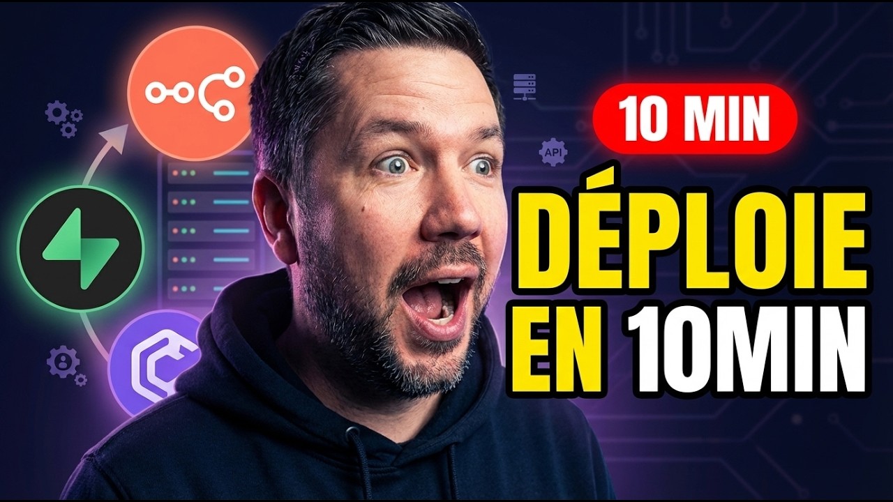 La M&eacute;thode SIMPLE pour Configurer N8N et SUPABASE sur VPS en 10 MINUTES avec COOLIFY !