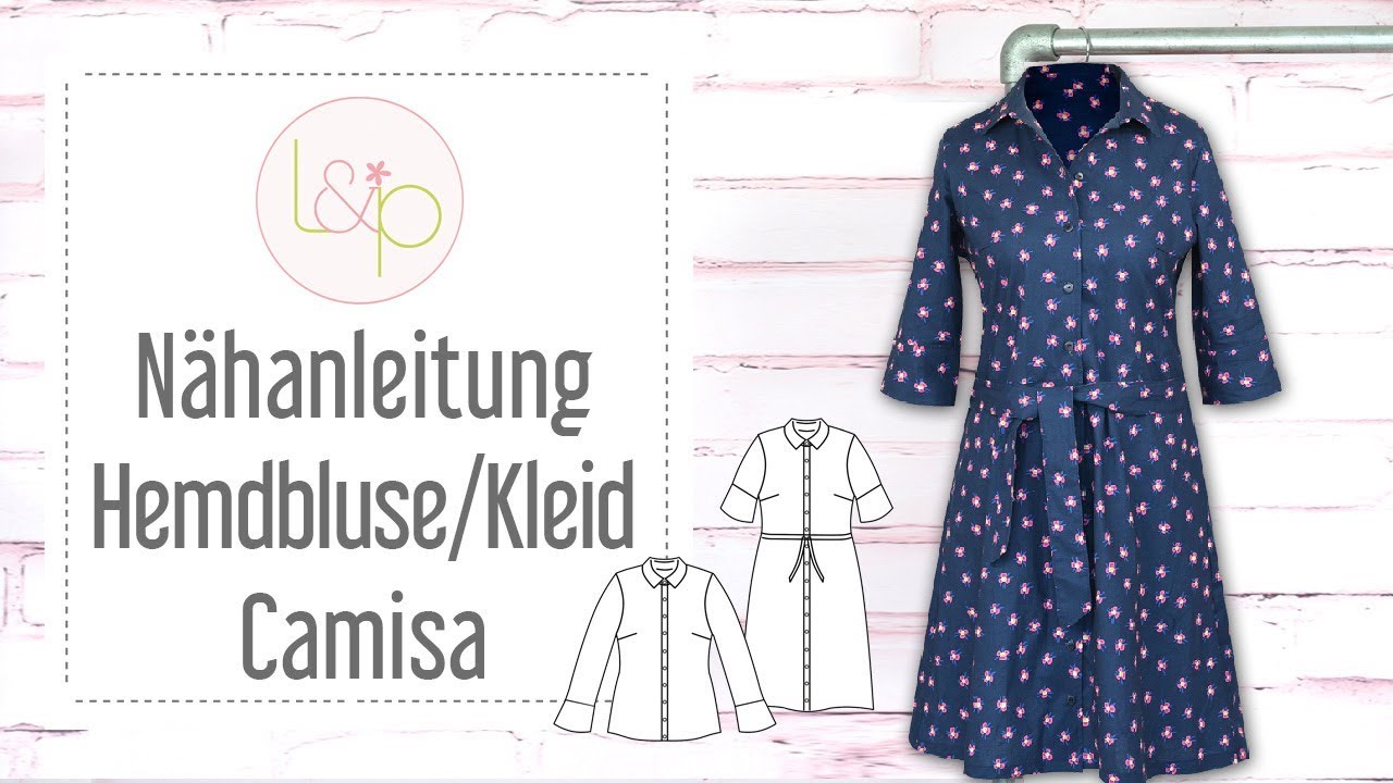 N&auml;hanleitung lillesol Hemdbluse/ Kleid 