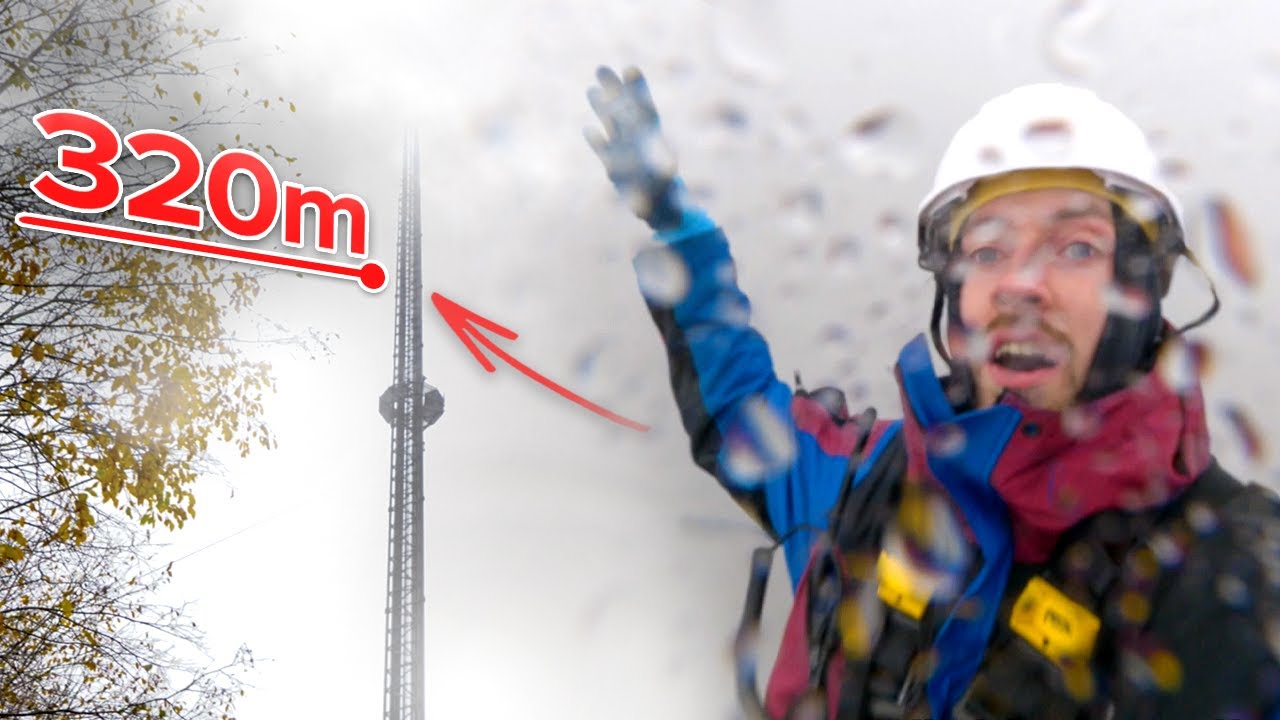 HULLU TYÖPÄIVÄ 160 METRIN KORKEUDESSA