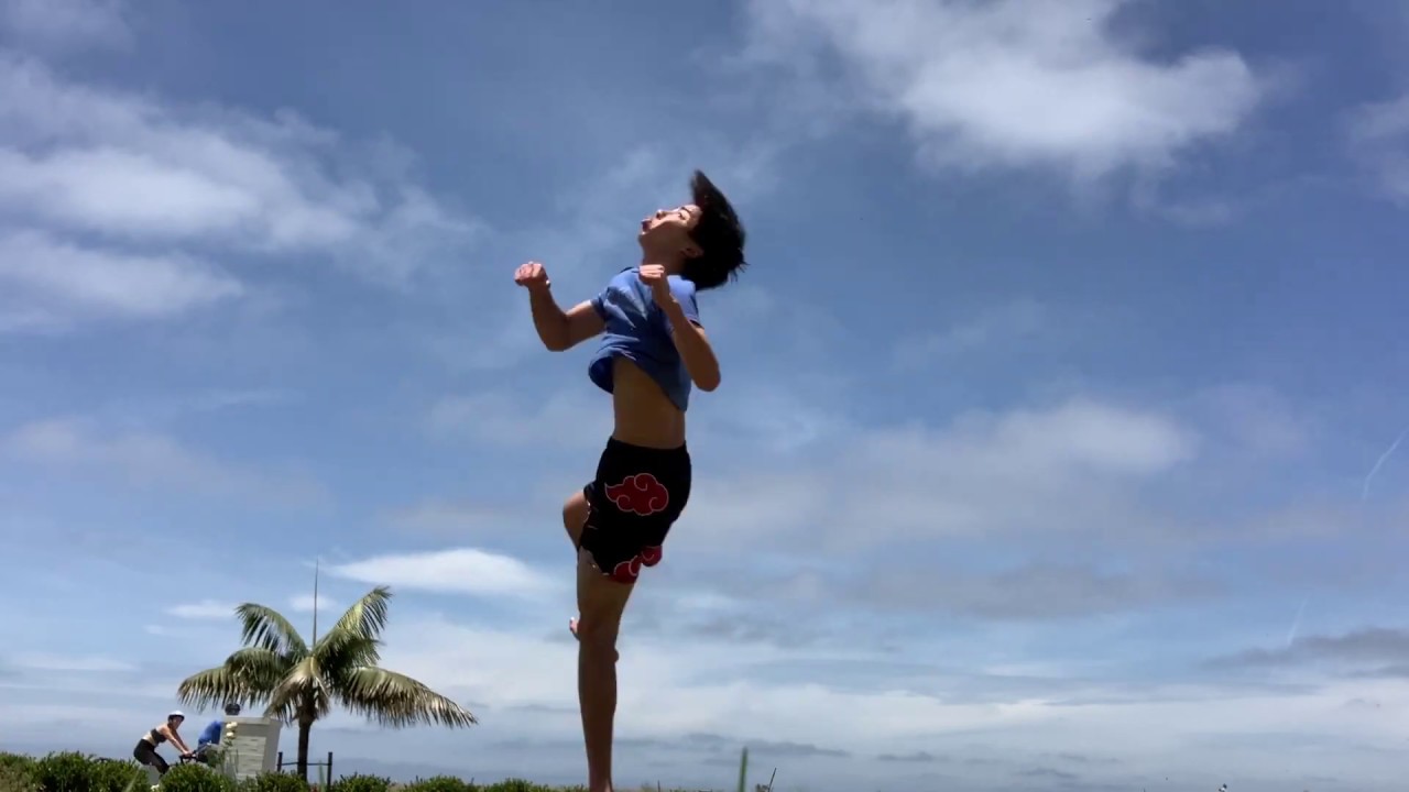 Double Cork Tricking Progression