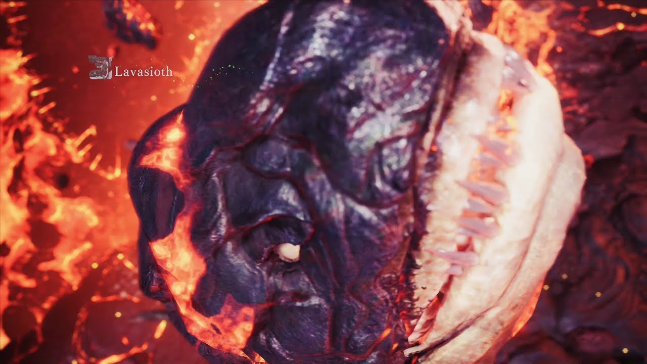 Monster Hunter World - Lavasioth Boss Fight
