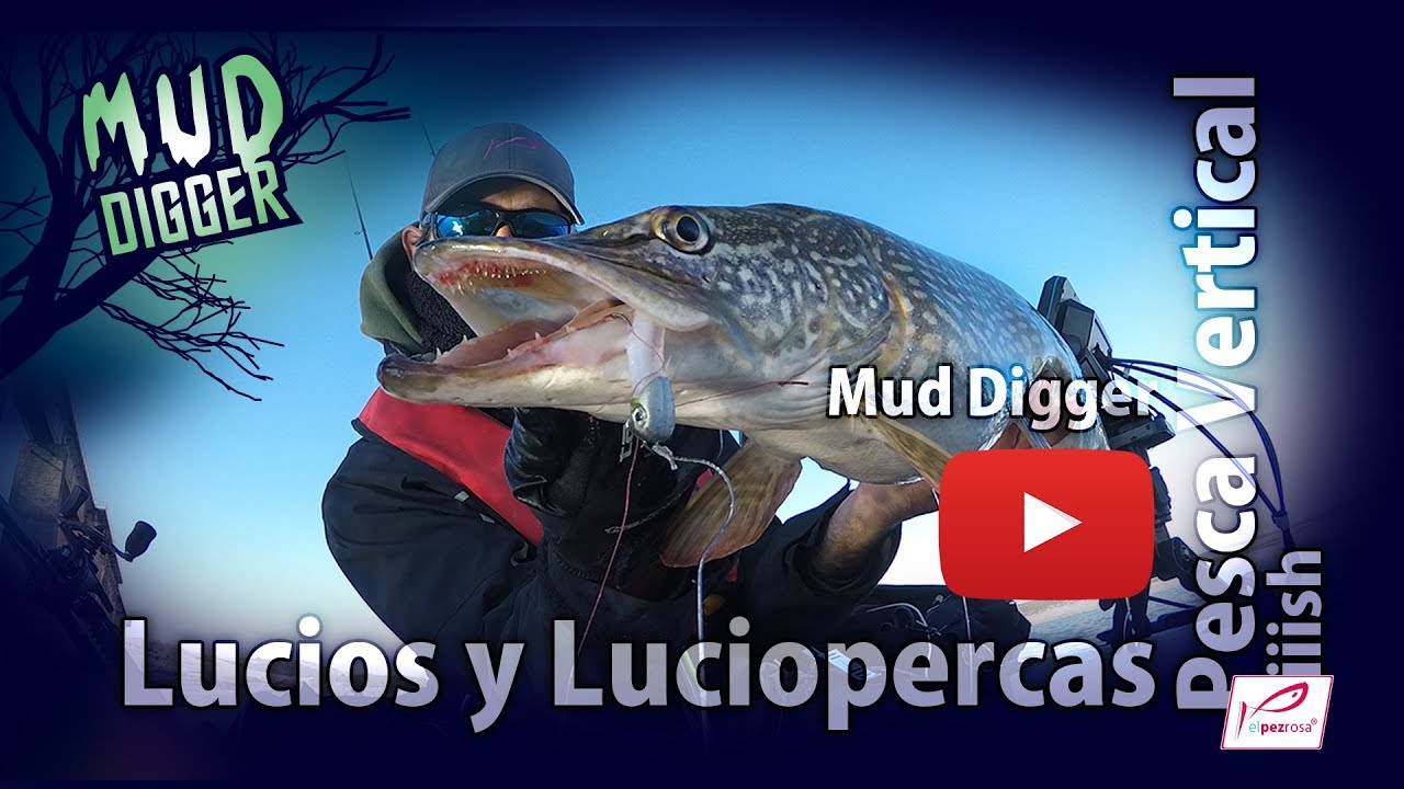 Pescando Lucios y Luciopercas con el Mud Digger de Fiiish