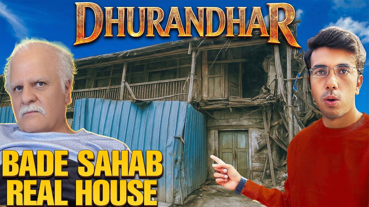 Dhurandhar Movie BADE SAHAB Real House in India 😱