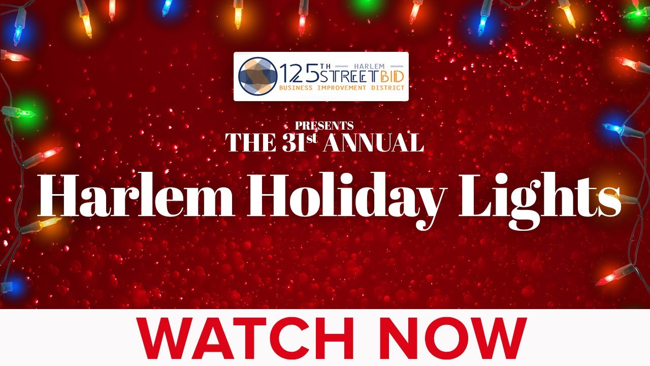 LIVE | Harlem Holiday Lights celebration
