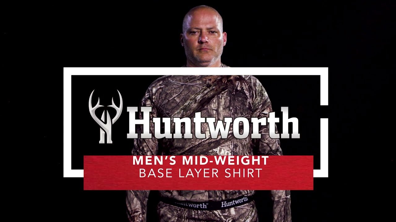 9431 Men&rsquo;s Bangor Midweight Hunting Base Layer Shirt - Hidd'n&reg;