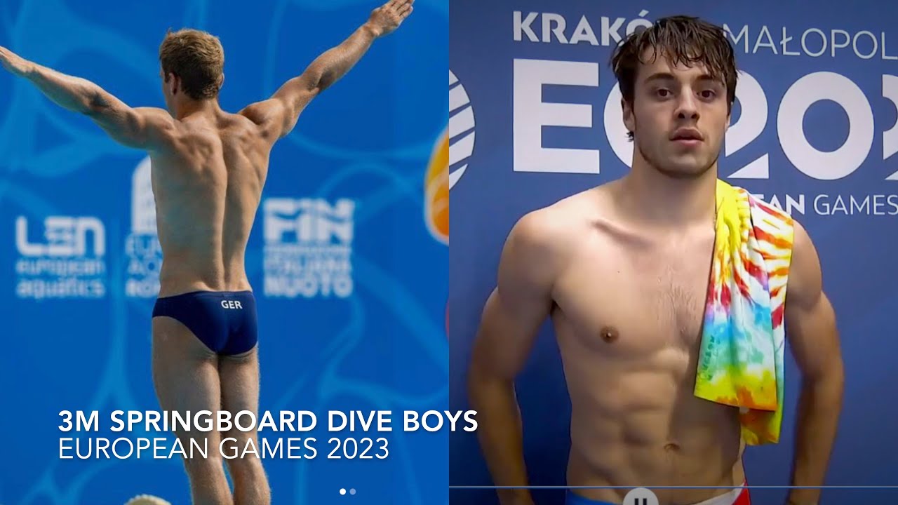 3m Dive Springboard  Boys Finals | European Games 2023 🇵🇱