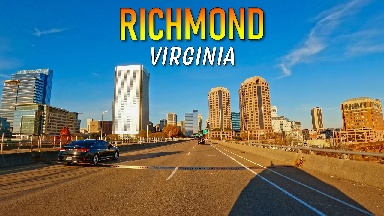 Richmond Virginia Driving Through
