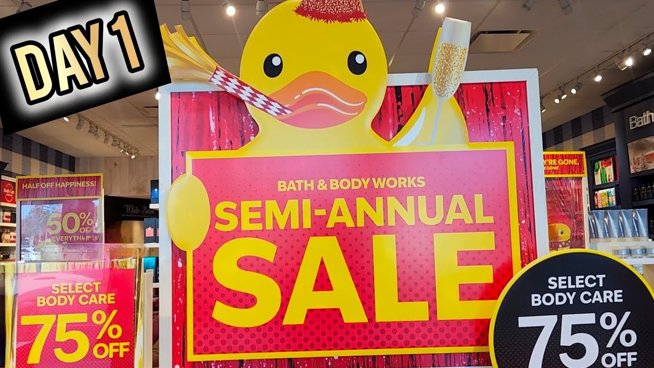 🐤🛍 Bath & Bodyworks Winter SAS: Day 1 #new #shopping #sale #walkthrough #fragrance #candles #today