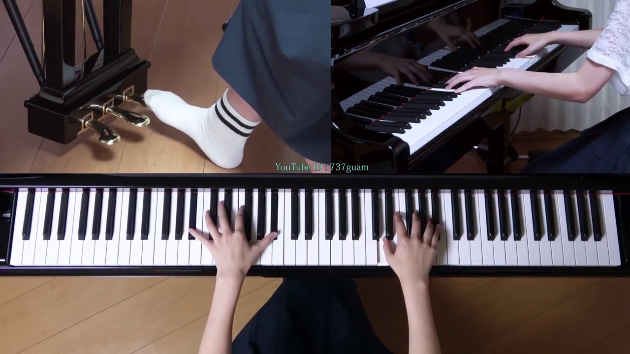 揺れる想い　ピアノ　ZARD