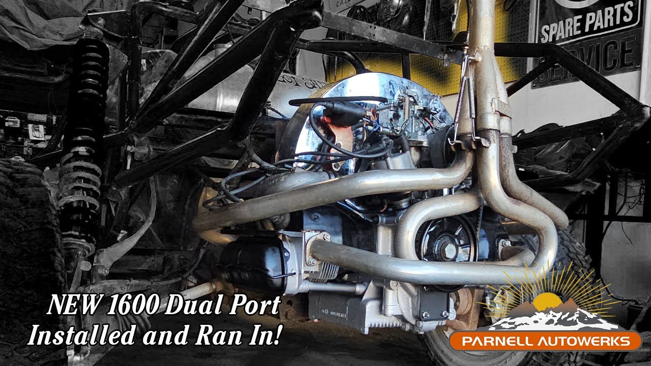 VW 1600 Powered Sand Rail Gets A Brand New Engine - Installed, Ran-In, and Tuned Up