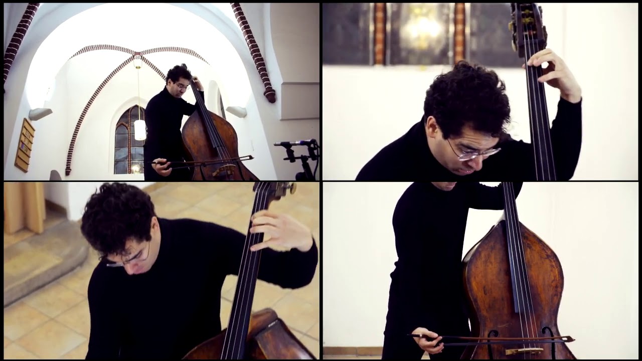 Edicson Ruiz plays Toshio Hosokawa's Small Essay for Contrabass solo