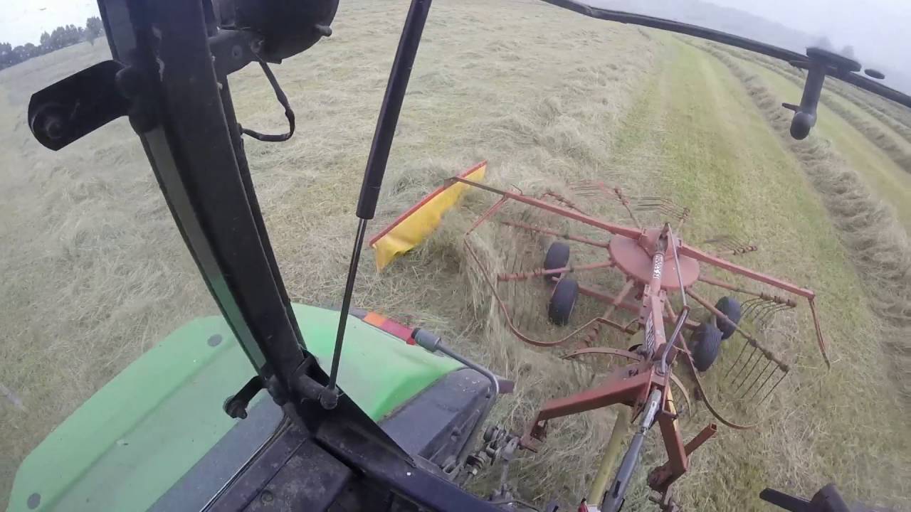 Schwaden mit Deutz-Fahr Agroxtra 6.07 Cabview [UNCUT SOUND]