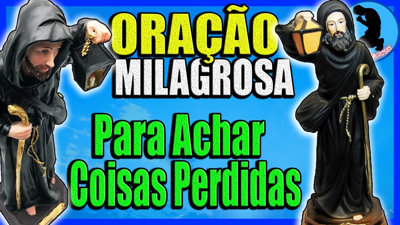 ORAÇÃO DE SÃO LONGUINHO PARA ACHAR COISAS PERDIDAS ✝ ENCONTRE OBJETOS PERDIDOS  [ORAÇÕES MILAGROSAS]