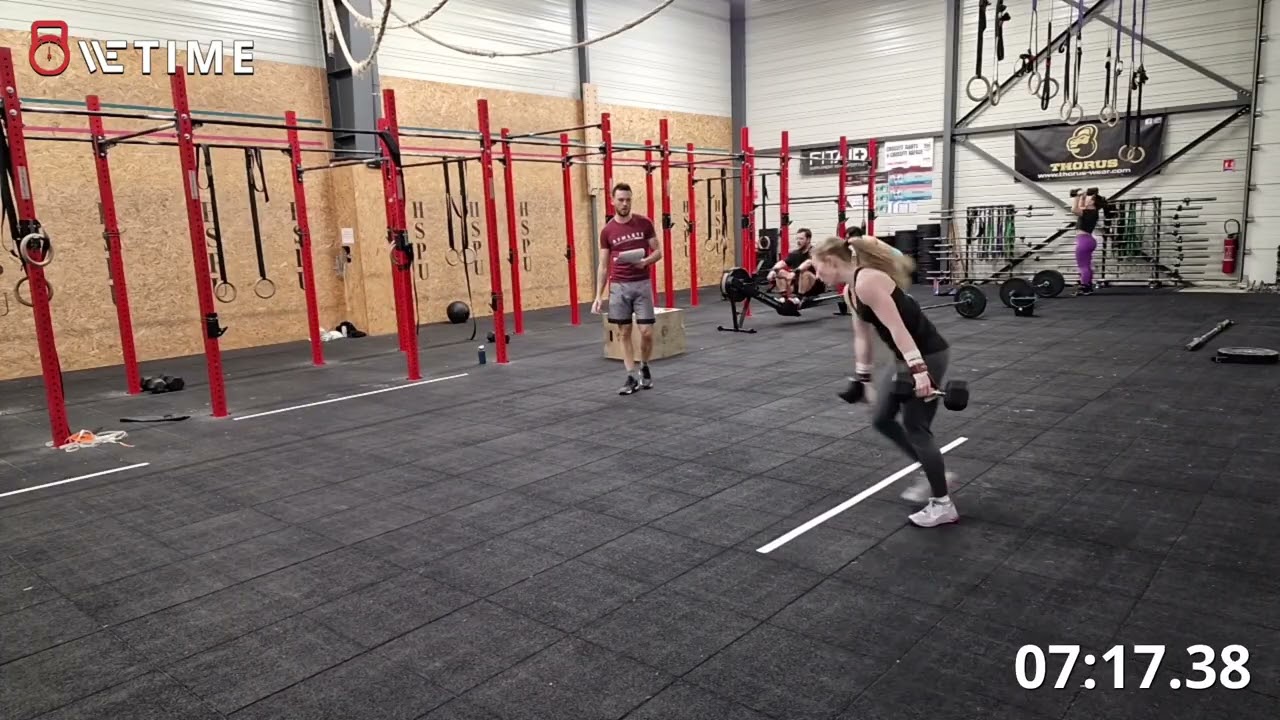 WOD 3 FTD - Emma D. Team Rapace 