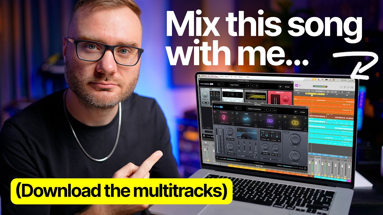 Mix an entire Pop/R&B Track from Scratch - (full course w/ multitrack download)