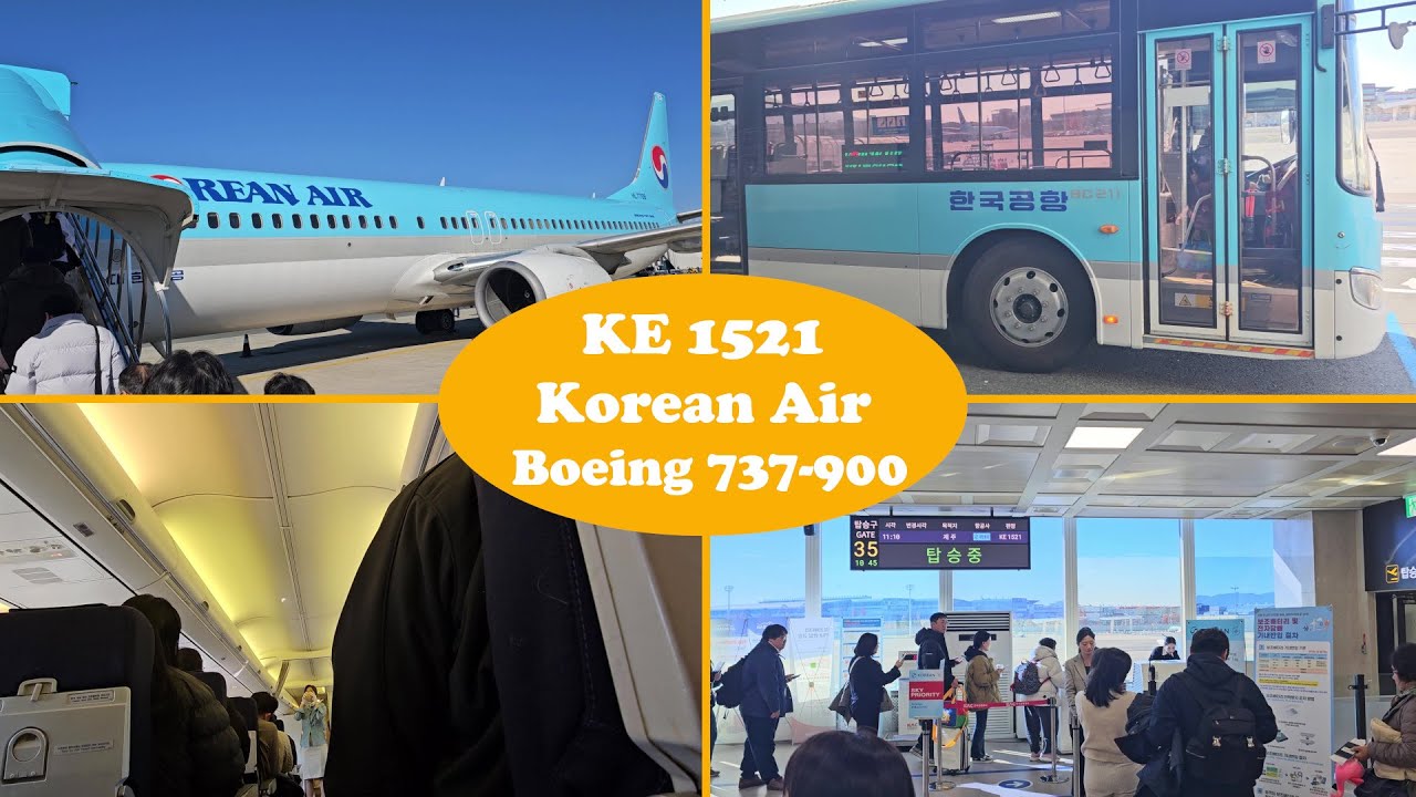 Flight Review | Korean Air | Boeing 737-900 (twin-jet) | KE 1521 Economy Class